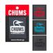 CHUMS �`�����X Sticker Booby Face Emboss CH62-1127 �X�e�b�J�[