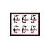 CHUMS �`�����X Sticker mini Booby Bird CH62-1621 �X�e�b�J�[