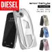  бесплатная доставка DIESEL дизель iPhone 16/15/14/13 кейс прозрачный чехол металлик зеркало D Logo [ серебряный / Gold / металлик голубой / металлик розовый ]
