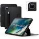 ZUGU iPad Pro 11 кейс no. 4 поколение no. 3 поколение no. 2 поколение no. 1 поколение / iPad Air no. 6 поколение no. 5 поколение no. 4 поколение кейс 10.9 дюймовый 11 дюймовый 8 -ступенчатый подставка [ черный ]