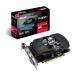 ASUS AMD Radeon RX 550 installing 4G single fan video card PH-RX550-4G-EVO black