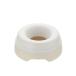  Ricci .ru... difficult dog water bowl 500 microminiature dog * for small dog ivory 