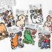 2Sheets/Pack Accompanying You Cute Series DIY Stickers Scrapbooking PET Stick Label Diary Stationery Album Journal Kawaii School