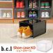 bcl shoes case KD / folding shoes shoes storage transparent box shoes box closet entranceway storage shoes storage BOX shoes storage box shoes case shoe rack 