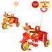  трехколесный велосипед . тяпка . Anpanman .. деталь .... трехколесный велосипед orange красный Anpanman симпатичный . вне развлечение наружный M and M мужчина девочка ребенок день рождения...