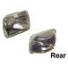 ̲for Mercedes W-126/201 Halogen Headlamp High/Low Beam Rectangular Shapeɾ