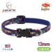  Guppy рисунок маленький размер собака предназначенный одним движением ошейник 13mm ширина S размер 20-30cm LUPINE America производства легкий крепкий ru сосна guppies