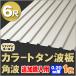  дополнение покупка для цвет профилированный лист волна доска угол волна 6 сяку (1820mm) толщина :0.20mm 1 листов цвет : золотистый, цвет шампанского dk-tk620-cg-1_tsuika