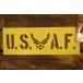 US военно-воздушные силы новый Logo stencil выкройки * U.S.A.F. знак one сиденье большой 