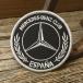  Mercedes Benz Club нашивка * вышивка Logo способ утюг склейка возможно эмблема ESPANA чёрный земля CAWP110