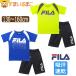 FILA �t�B�� �L�b�Y �W���[�W ���� �㉺ �Z�b�g �z������ �j�̎q T�V���c �n�[�t�p���c 130cm 140cm 150cm 160cm D2620