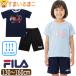 �t�B�� FILA �L�b�Y �W���[�W ���� �㉺ �Z�b�g �z������ ���̎q T�V���c �n�[�t�p���c 130cm 140cm 150cm 160cm J2811