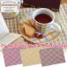  lunch mat place mat Caro Play s mat stylish Northern Europe cloth table interior miscellaneous goods desk dining table pattern change dining mat lovely colorful 