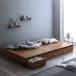 W Brown bed грудь bed большая вместимость место хранения bed |sen бледный 2 поэтому. специальный продается отдельно товар low модель выдвижной ящик 2 кубок bed. нет 