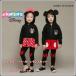 パーカー レギンス 上下セット韓国子供服 ディズニー Disney  スウェット 子供服 男の子 女の子 綿 上品 お出かけ 兄弟 姉妹ペア　ダンス