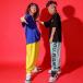  hip-hop танцевальный костюм Dance брюки Kids танцевальный костюм hip-hop длинные брюки девушки танцевальный костюм Kids Корея . рука HIPHOP танцевальный костюм 