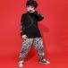  Kids танцевальный костюм hip-hop выставить HIPHOP ребенок coats длинный рукав ребенок одежда жакет брюки длинные брюки Jazz Dance презентация 