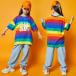  Kids танцевальный костюм hip-hop HIPHOP выставить ребенок мужчина девочка джинсы Dance s Denim брюки Jazz Dance stage костюм 