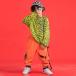  hip-hop Kids танцевальный костюм HIPHOP ребенок одежда s брюки брюки длинный рукав леопардовый рисунок мужчина девочка Jazz Dance stage костюм презентация тренировка надеты 