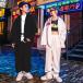  Kids танцевальный костюм костюм комплект жакет белый Kids формальный hip-hop одноцветный длинный рукав пальто брюки Jazz Dance Корея постановка одежда отвечающий .. тренировка надеты 