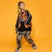  Kids танцевальный костюм hip-hop выставить HIPHOP ребенок coats длинный рукав ребенок одежда жакет брюки длинные брюки Jazz Dance презентация 