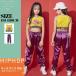  Kids танцевальный костюм jaz hip-hop HIPHOPs брюки девочка hip-hop . рука танцевальный костюм Kids Jazz Dance Dance одежда 19yyq14