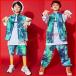  Kids танцевальный костюм выставить hip-hop Dance мода Thai большой рисунок брюки K-POP Корея 