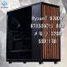 AMD Ryzen7 9700x �^ RTX5060ti 8GB �E�b�h�f�U�C�� �Q�[�~���OPC Windows11 Home SSD 1TB ������ DDR5 4800MHz 32GB �ȈՐ��� 240mm �u���b�N ��