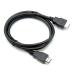 HDMI кабель 1m 19+1 сердцевина двойной защита высокая прочность OD5.5 HDMI 1.4 стандарт 4K/30Hz*WQHD/75Hz*FHD/144Hz соответствует i-sa сеть Switch/PS5/PS4/PC/TV/ проектор соответствует 