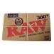 300������2�ѥå� RAW 300's Classic Natural Unrefined Rolling Papers 1 1/4Size 78mm �ߥǥ����ॵ���� ���� �ڡ��ѡ� 2 Packs