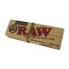 3åRAW 1 1/4 Connoisseur Raw natural unrefined rolling papers + TIPS 78mm ååڡѡåץå