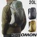  Salomon высокий King сумка рюкзак унисекс мужской AEROTREK 20 мужской высокий King сумка рюкзак 20L день ..1 день минут путешествие спортивный сумка портфель 