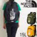  The * North Face man girl Kids Junior rucksack NMJ72354 Kmei fly tei15L bag back BAGpoketabru compact going out 
