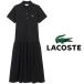  Lacoste One-piece женский EF2995-99 low талия Polo платье одежда одежда Polo платье короткий рукав колени внизу длина одежда wani.