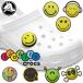  Crocs crocsji Bit'z Kids мужской женский 10006991 10008322 10008320 10008318 10008316 10008323 10008321 смайлик колодка очарование Smile 