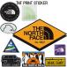  The * North Face TNF print sticker NN32348 Logo seal miscellaneous goods camp sticker graphic design mountain penguin signboard 