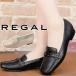  Reagal lady's pumps bit mocha shoes low heel leather shoes original leather bit attaching moccasin design pumps F60N pain . not put on footwear ........