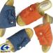  moon Star shuga- Kids Junior девочка сандалии SG J490 шлепанцы orange Denim 