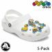 . покупка Crocs ji Bit'z Kids мужской 10015110 Junior женский 5 шт. комплект Raver сабо для аксессуары колодка очарование piksa-