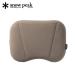Snow Peak Snow Peak воздушный pillow TM-097 [ подушка compact воздушный модель двусторонний контакт охлаждающий самолет спальное место в транспортном средстве предотвращение бедствий бедствие кемпинг уличный ]