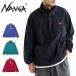 NANGA наан gaAIR WARM FLEECE TOPS воздушный теплый флис tops N2530-1P111A[ тянуть over легкий теплоизоляция "дышит" скорость . кемпинг высокий King уличный ]
