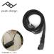 Peak Designpi-k дизайн Flat крюк ремешок FH-S-BK-1 [ sling сумка "body" плечо аксессуары сумка ][ почтовая доставка * оплата при получении не возможно ]