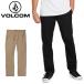 VOLCOM Volcom Frickin Modern Stretch Pantsfli gold современный стрейч брюки A1131807 [ низ длинные брюки брюки-чинос ворсистый ткань уличный ]