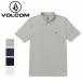 VOLCOM Volcom Banger Short Sleeve Polo Shirt van ga- Short рукав рубашка-поло A0102306[ короткий рукав футболка современный Fit ][ почтовая доставка * оплата при получении не возможно ]