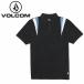 VOLCOM Volcom Dagger Polo Short Sleeve Shirtdaga- Polo Short рукав рубашка BLK A0142401[ короткий рукав футболка хлопок хлопок ][ почтовая доставка * оплата при получении не возможно ]