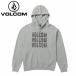 VOLCOM Volcom Vibes Time Fleece Hoodieba Eve нагрудник m флис тянуть over HGR A4102306 [ tops Parker длинный рукав кемпинг уличный ]