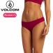 VOLCOM Volcom Simply Seamless Cheeky Bikini Bottomsin шкив si-m отсутствует chi- ключ бикини низ O2111900 [ купальный костюм море серфинг ][ почтовая доставка * оплата при получении не возможно ]