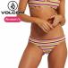 VOLCOM Volcom Stripe While Haute Cheekini Bottom полоса wa il авто chi-kini низ O21320R1[ женский купальный костюм серфинг ][ почтовая доставка * оплата при получении не возможно ]
