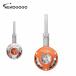 AEROGOGO обвес go-go-GIGA PUMP Air Giga насос воздушный GPA-OR/GPA-SI [ электрический воздушный насос воздух вытащенный фонарь альпинизм BBQ кемпинг бедствие предотвращение бедствий Type-C супер-легкий ]