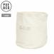 PUEBCOpebkoCANVAS POT COVER Large парусина стеганый чехол Large Off White 105178 [ место хранения горшок декоративное растение смешанные товары интерьер ][ почтовая доставка * оплата при получении не возможно ]